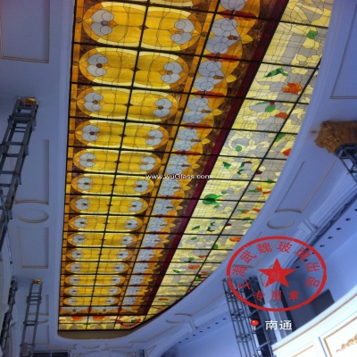 工程案例：南通中南百貨入口穹頂